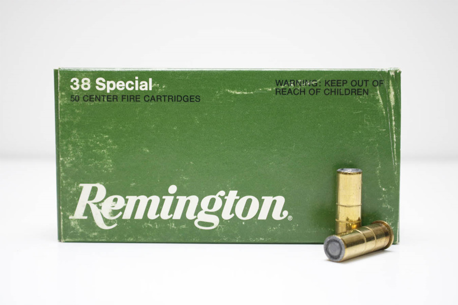 REMINGTON 38 Special 148 Gr Lead Wadcutter Police Trade Ammo 50/Box